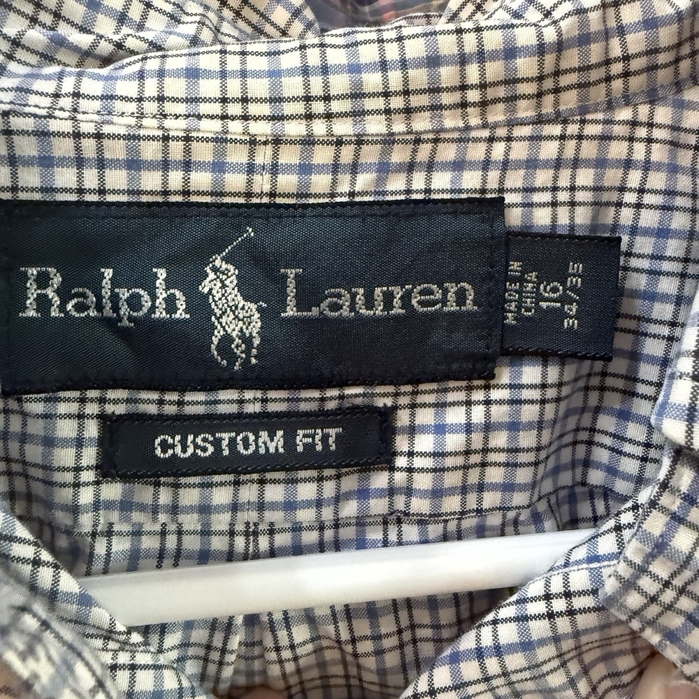 Ralph Lauren Lot 3 Long Sleeve‎ Men's Lg Lightweight Button Down Shirts Pony - Picture 7 of 16